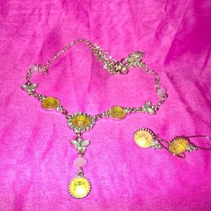 Pretty Pastel Y Necklace Set